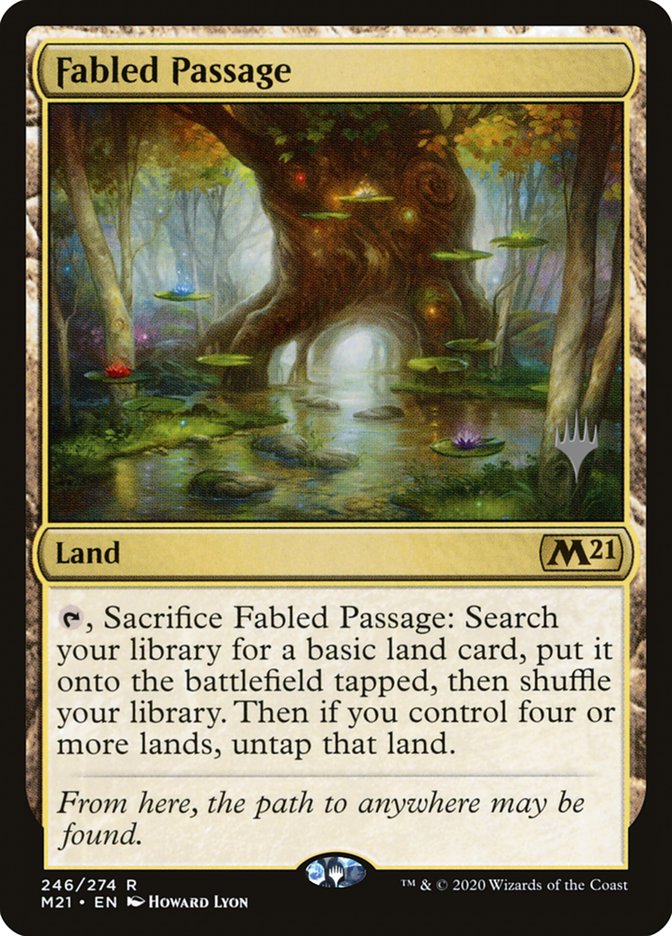 Fabled Passage (Promo Pack) [Core Set 2021 Promos] | Galactic Gamez