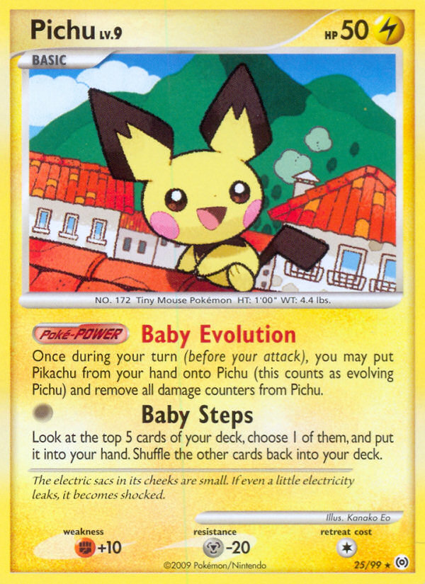 Pichu (25/99) [Platinum: Arceus] | Galactic Gamez