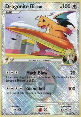 Dragonite FB LV.50 (56/147) (League Promo) [Platinum: Supreme Victors] | Galactic Gamez