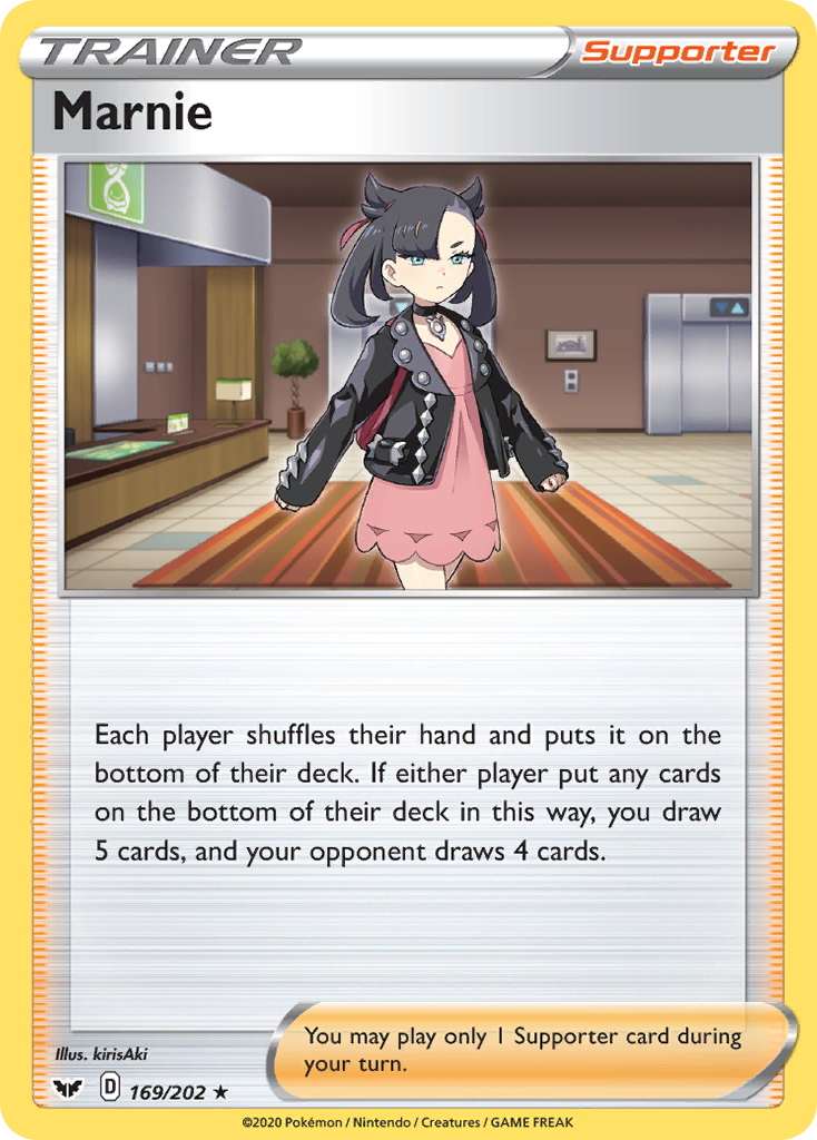 Marnie (169/202) [Sword & Shield: Base Set] | Galactic Gamez