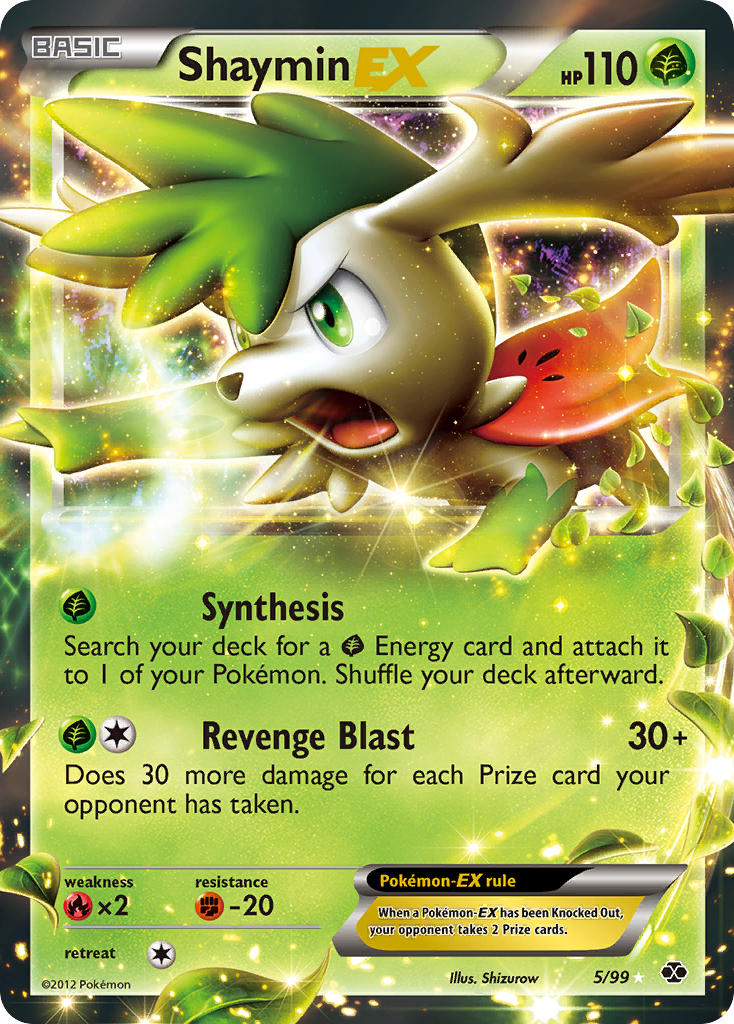 Shaymin EX (5/99) [Black & White: Next Destinies] | Galactic Gamez