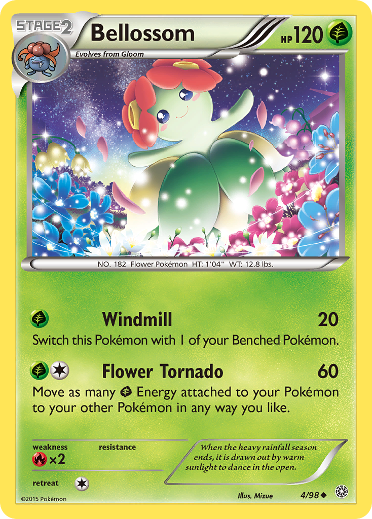 Bellossom (4/98) [XY: Ancient Origins] | Galactic Gamez