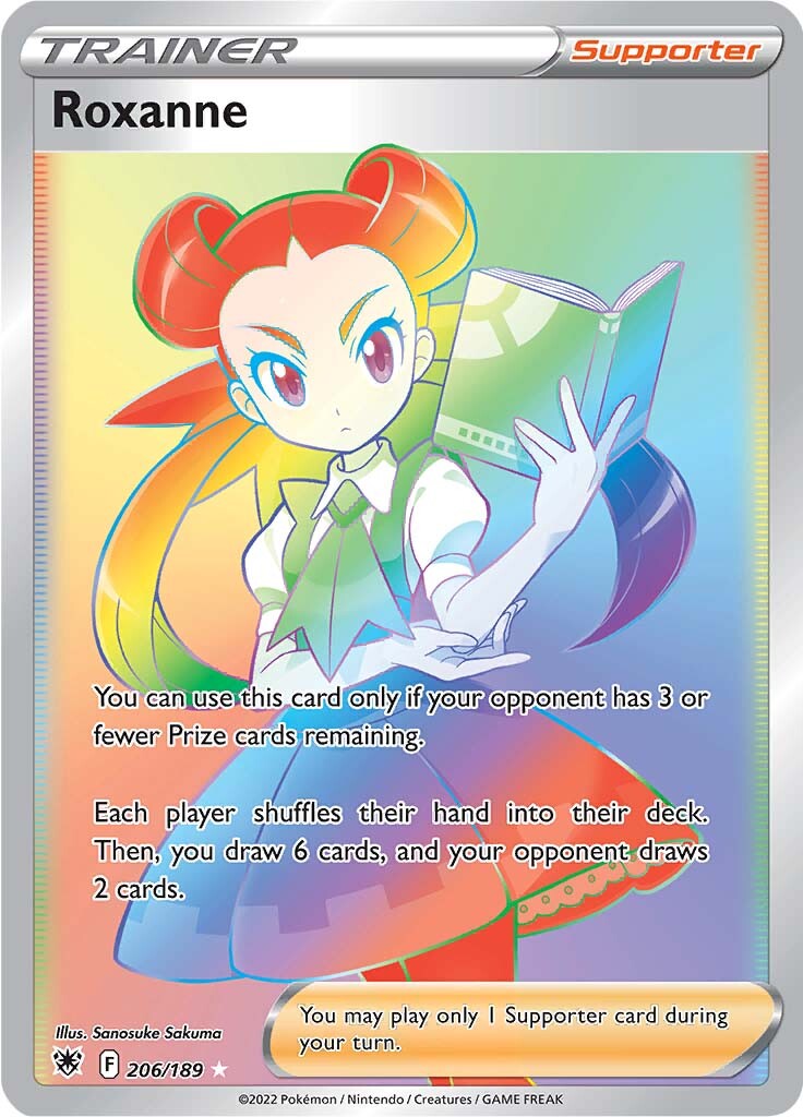 pokemon roxanne card #150 Prices | Astral Radiance You may play only 1 Supporter card during your turn Pokemon 2022 S9a Battle Region