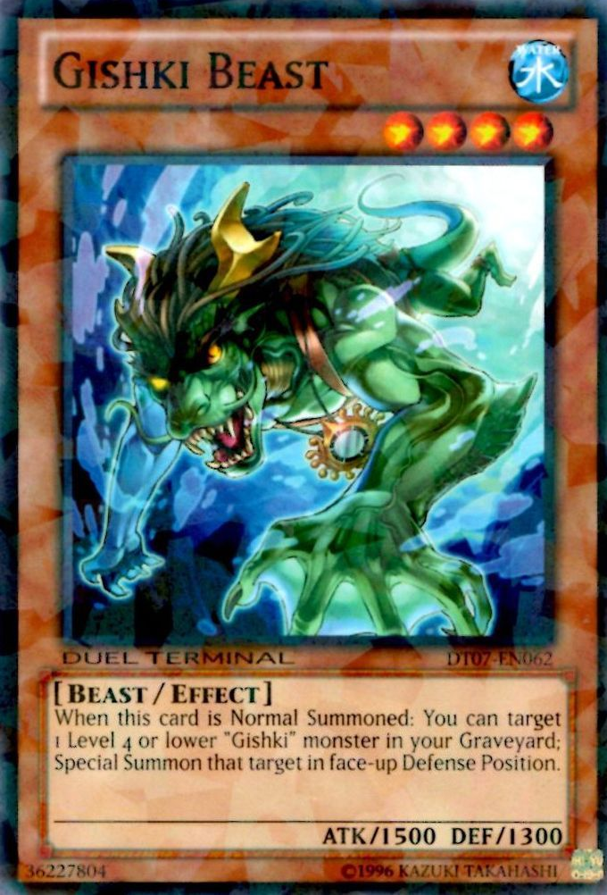 Gishki Beast [DT07-EN062] Common | Galactic Gamez