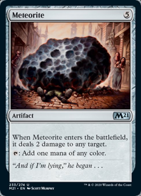 Meteorite [Core Set 2021] | Galactic Gamez