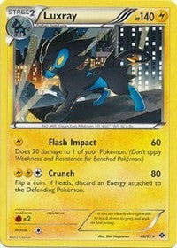 Luxray (46/99) (Theme Deck Exclusive) [Black & White: Next Destinies] | Galactic Gamez