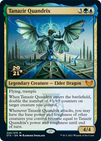 Tanazir Quandrix [Strixhaven: School of Mages Prerelease Promos] | Galactic Gamez