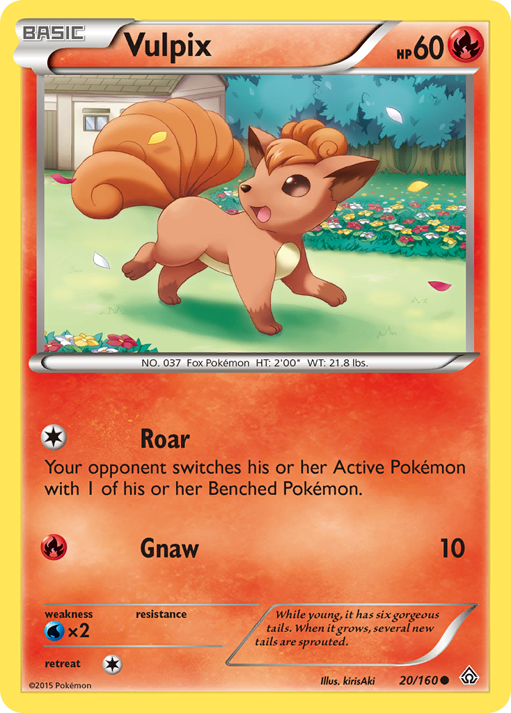 Vulpix (20/160) [XY: Primal Clash] | Galactic Gamez