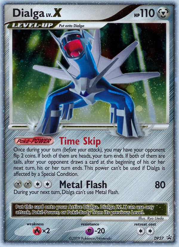 Dialga LV.X (DP37) [Diamond & Pearl: Black Star Promos] | Galactic Gamez