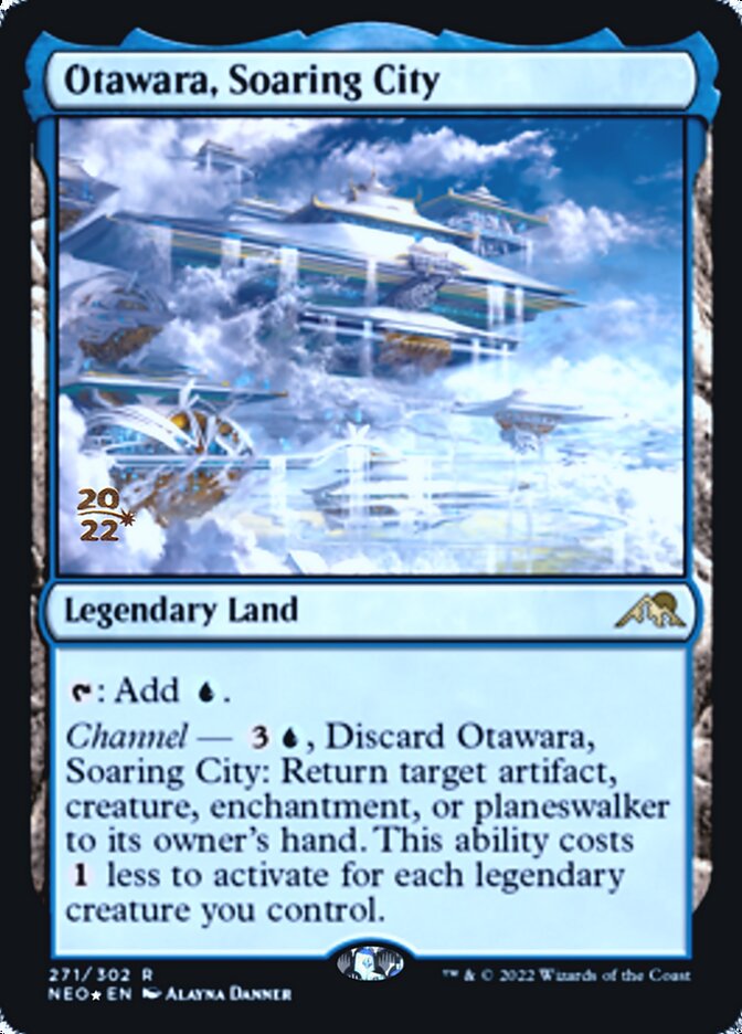 Otawara, Soaring City [Kamigawa: Neon Dynasty Prerelease Promos] | Galactic Gamez