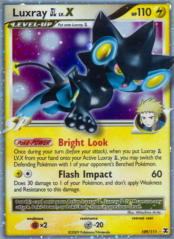 Luxray GL LV.X (109/111) [Platinum: Rising Rivals] | Galactic Gamez