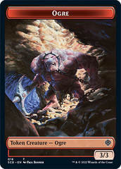 Ogre // Zombie Double-Sided Token [Starter Commander Decks] | Galactic Gamez