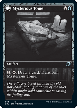Mysterious Tome // Chilling Chronicle [Innistrad: Double Feature] | Galactic Gamez