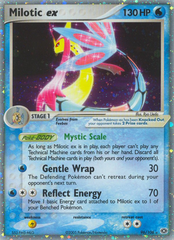 Milotic ex (96/106) [EX: Emerald] | Galactic Gamez