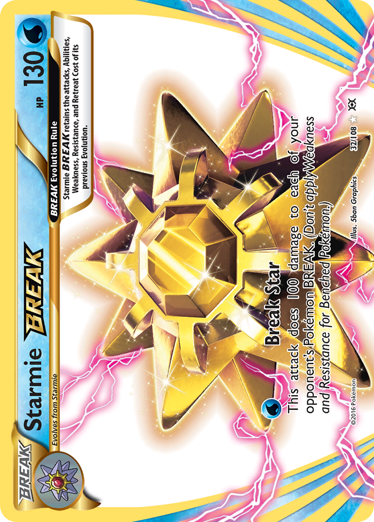 Starmie BREAK (32/108) [XY: Evolutions] | Galactic Gamez