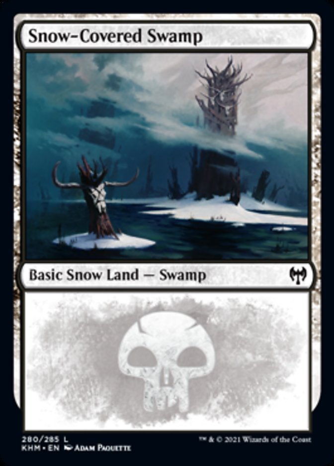 Snow-Covered Swamp (280) [Kaldheim] | Galactic Gamez