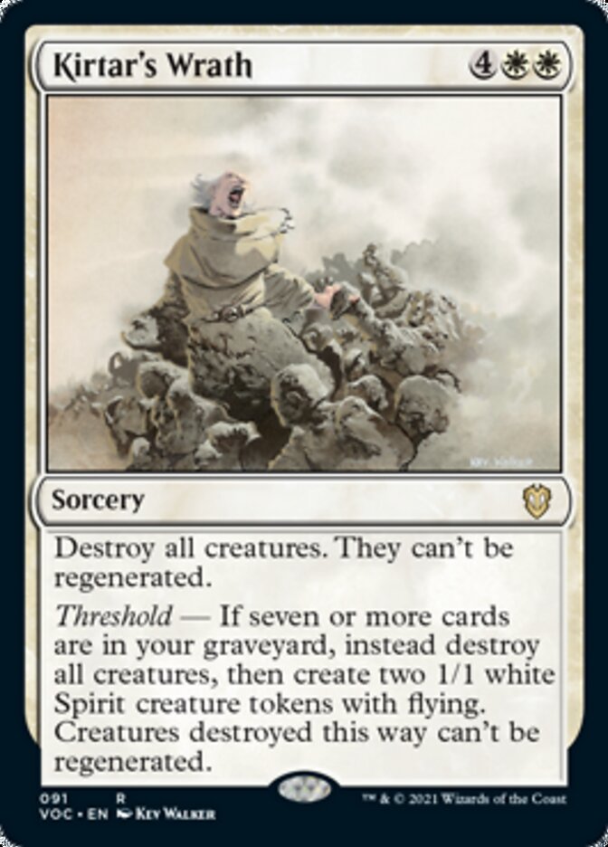 Kirtar's Wrath [Innistrad: Crimson Vow Commander] | Galactic Gamez