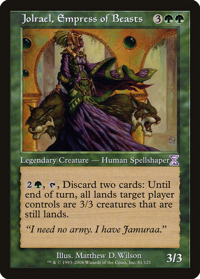 Jolrael, Empress of Beasts [Time Spiral Timeshifted] | Galactic Gamez