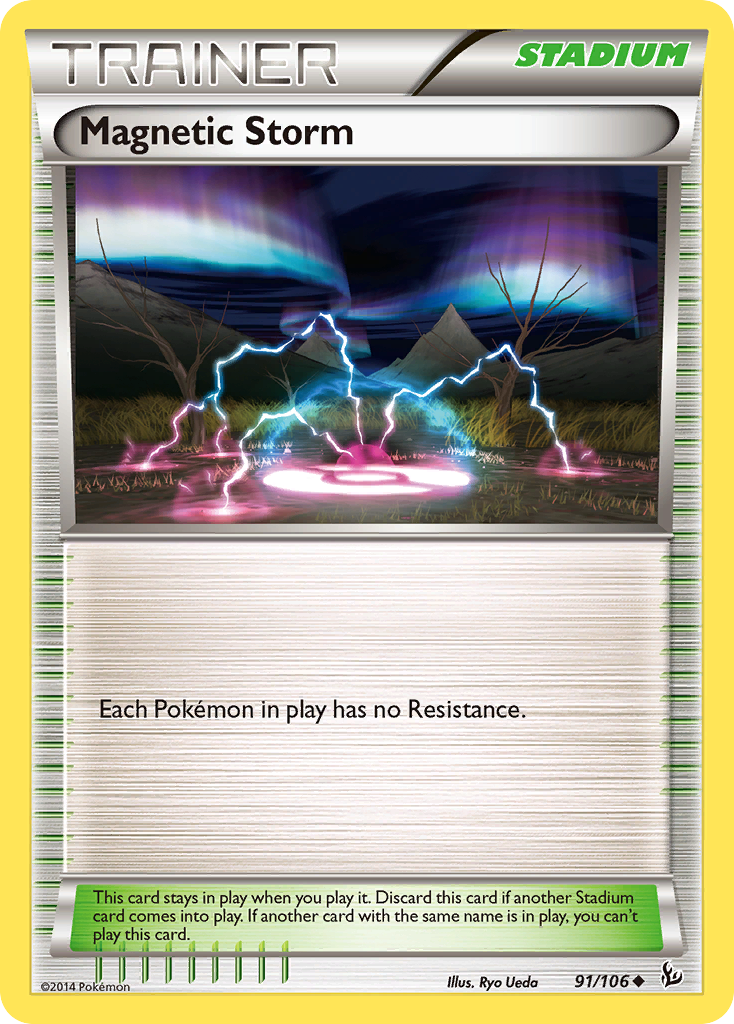 Magnetic Storm (91/106) [XY: Flashfire] | Galactic Gamez