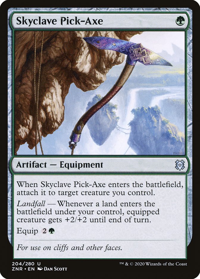 Skyclave Pick-Axe [Zendikar Rising] | Galactic Gamez