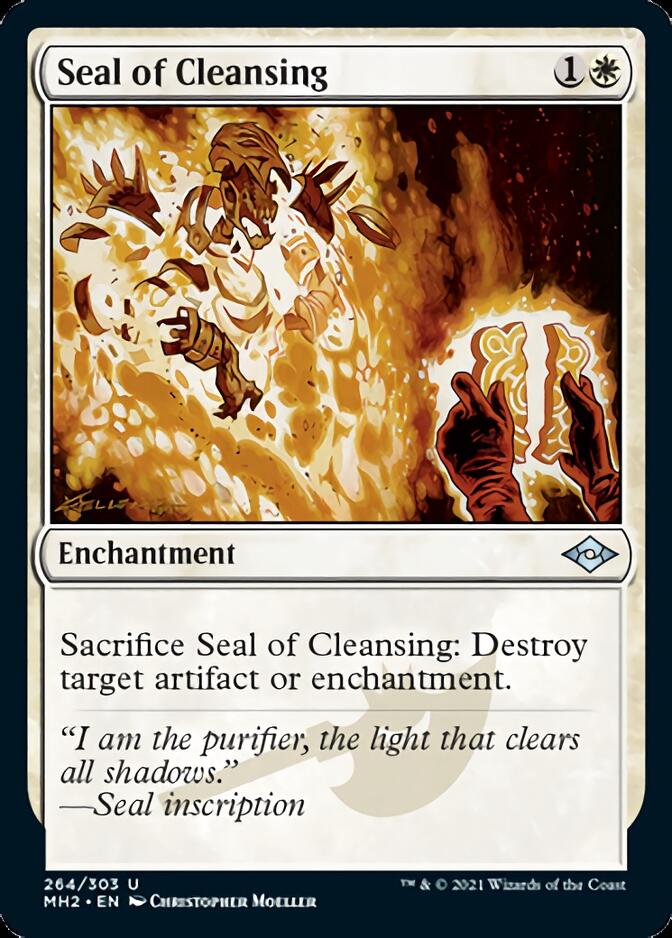 Seal of Cleansing (Foil Etched) [Modern Horizons 2] | Galactic Gamez