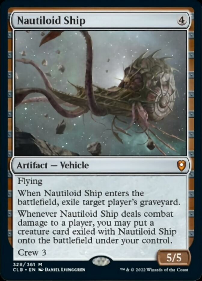 Nautiloid Ship [Commander Legends: Battle for Baldur's Gate] | Galactic Gamez