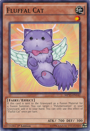 Fluffal Cat [MP15-EN142] Common | Galactic Gamez