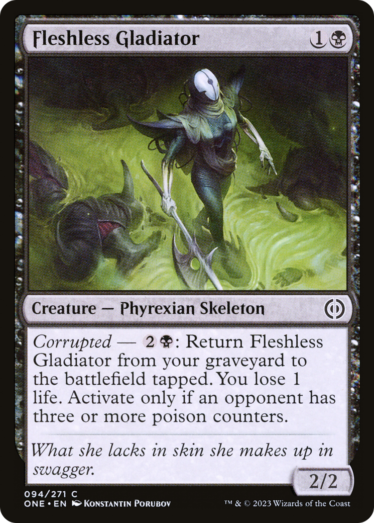 Fleshless Gladiator [Phyrexia: All Will Be One] | Galactic Gamez