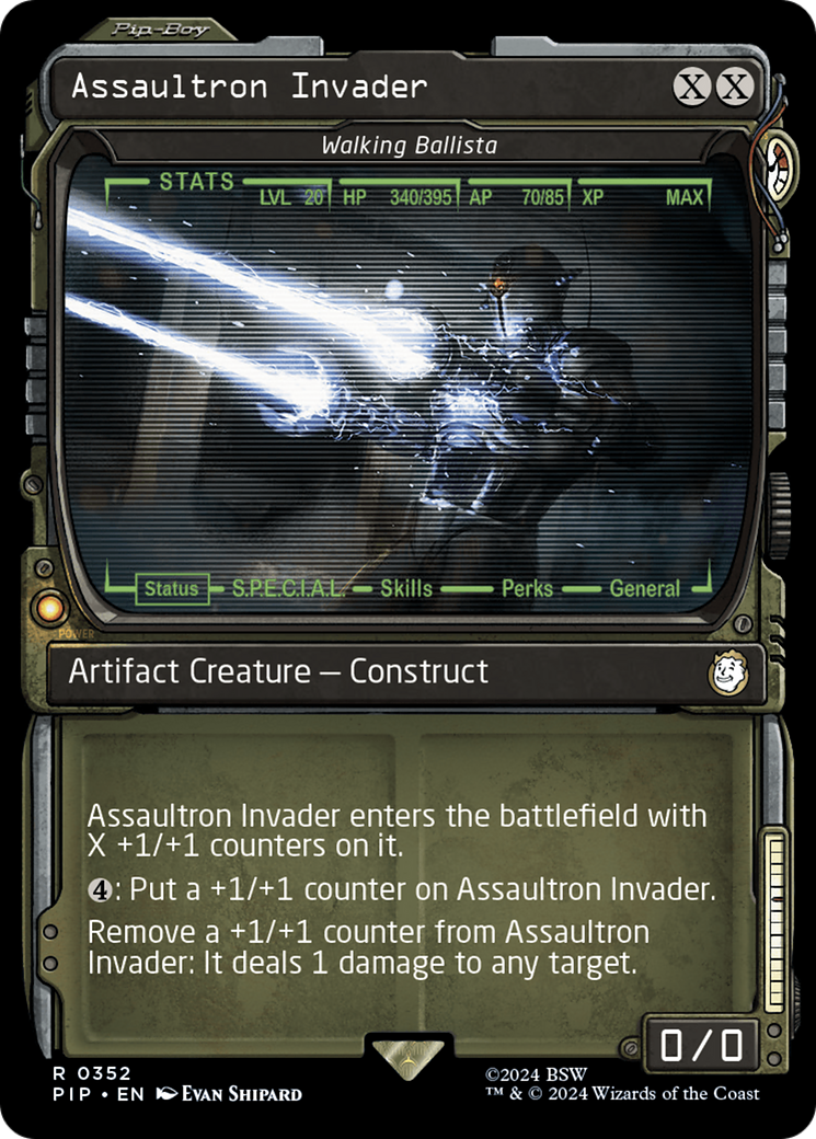 Assaultron Invader - Walking Ballista (Showcase) [Fallout] | Galactic Gamez