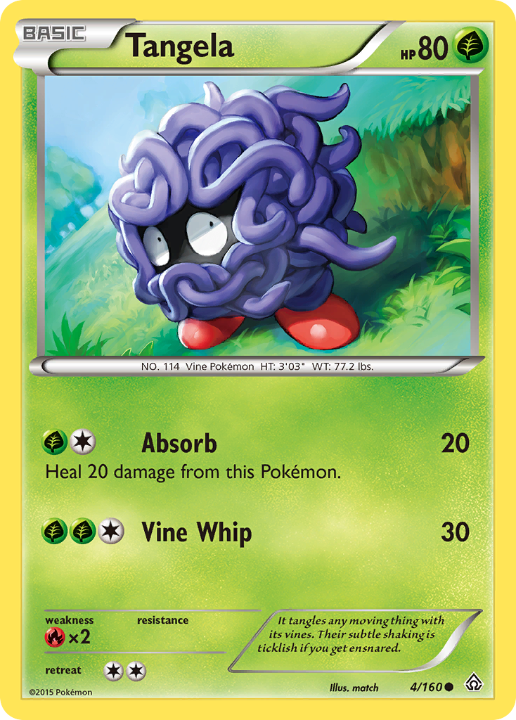 Tangela (4/160) [XY: Primal Clash] | Galactic Gamez