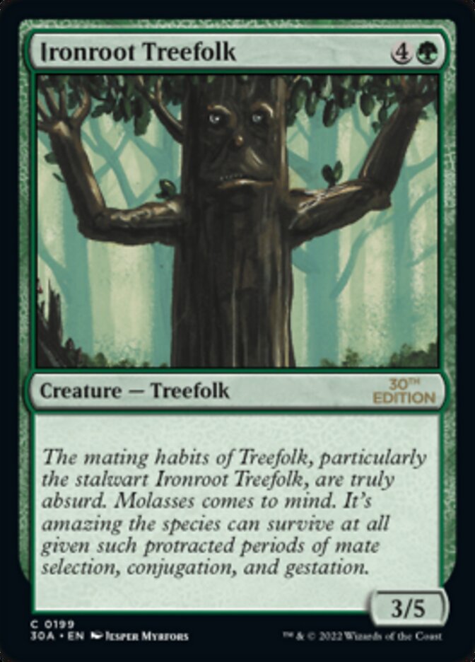 Ironroot Treefolk [30th Anniversary Edition] | Galactic Gamez