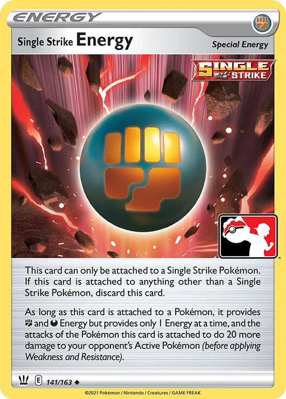 Single Strike Energy (141/163) [Prize Pack Series Two] | Galactic Gamez