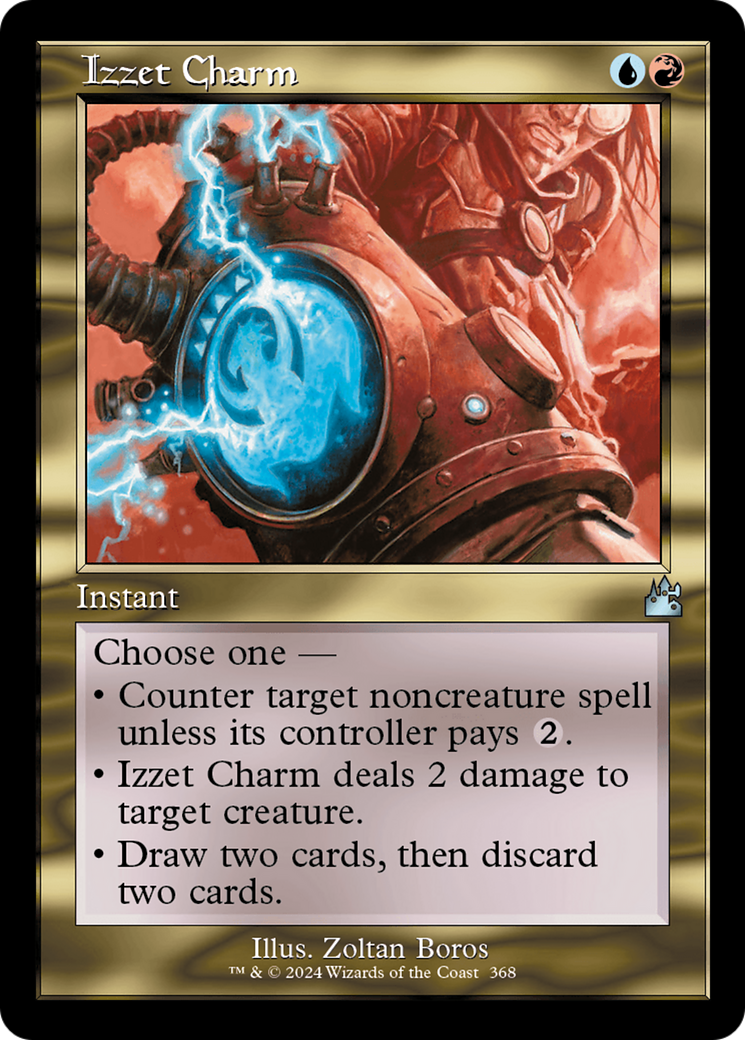 Izzet Charm (Retro Frame) [Ravnica Remastered] | Galactic Gamez