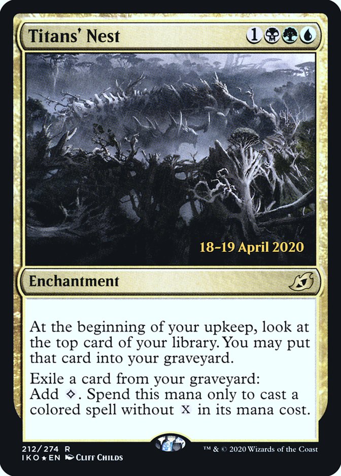 Titans' Nest  [Ikoria: Lair of Behemoths Prerelease Promos] | Galactic Gamez
