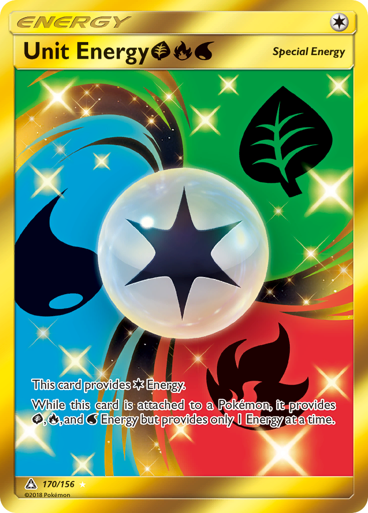 Unit Energy (170/156) (Grass, Fire, Water) [Sun & Moon: Ultra Prism] | Galactic Gamez