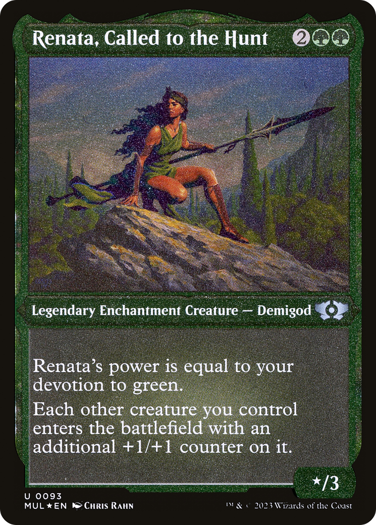 Renata, Called to the Hunt (Foil Etched) [Multiverse Legends] | Galactic Gamez