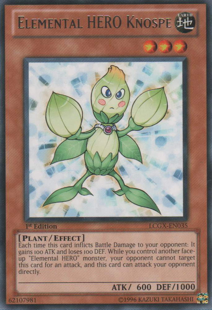 Elemental HERO Knospe [LCGX-EN035] Rare | Galactic Gamez