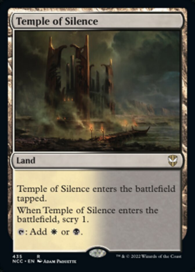 Temple of Silence [Streets of New Capenna Commander] | Galactic Gamez