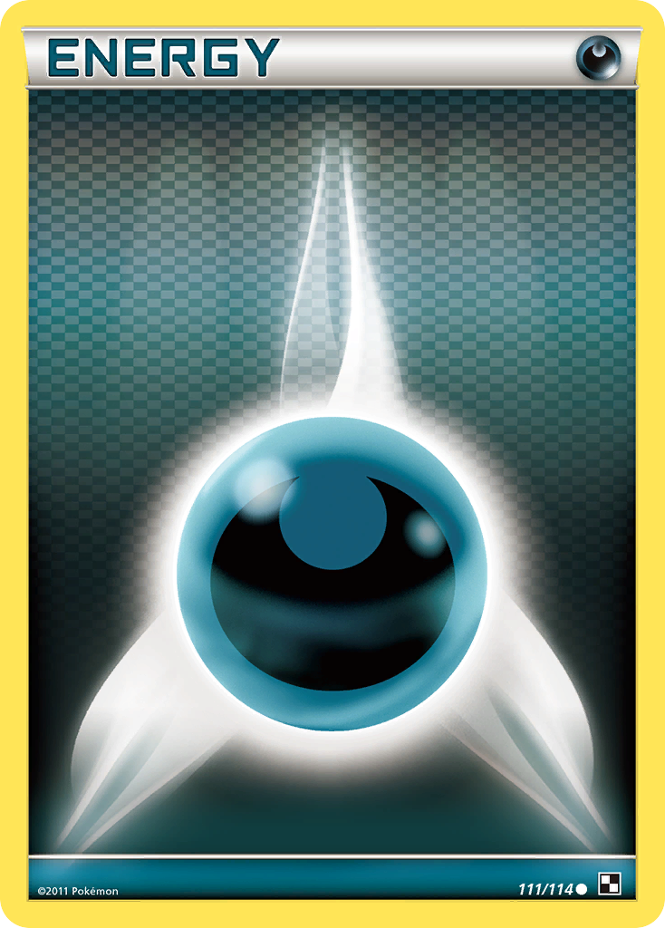 Darkness Energy (111/114) [Black & White: Base Set] | Galactic Gamez