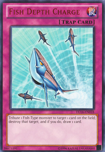 Fish Depth Charge (Red) [DL14-EN018] Rare | Galactic Gamez