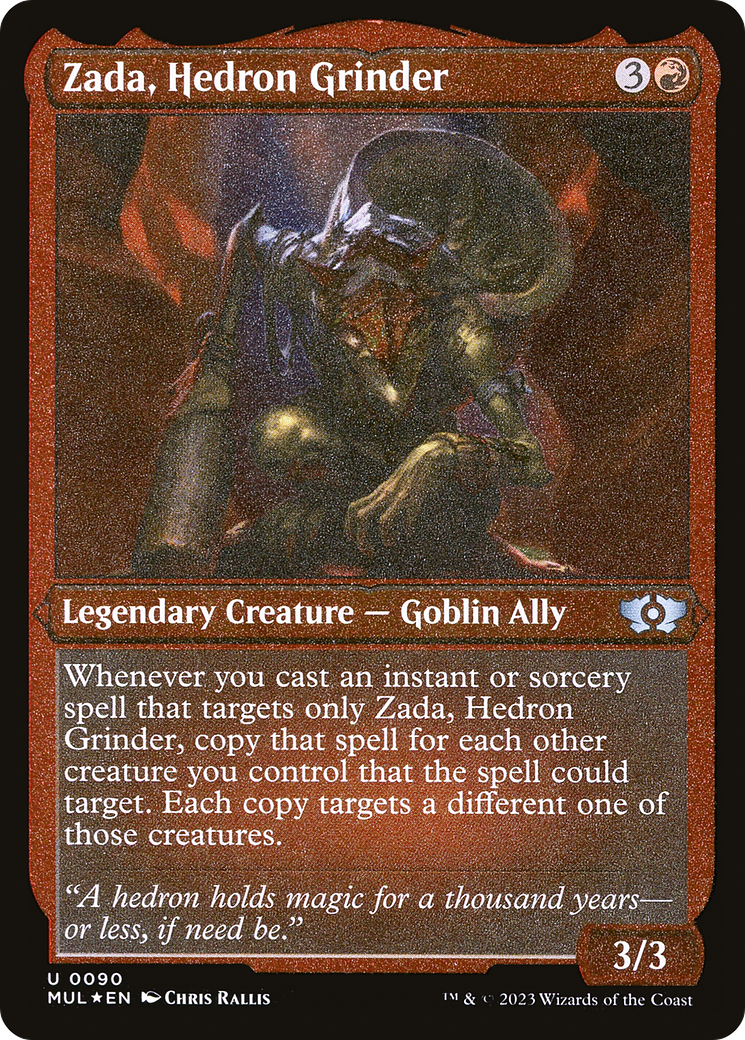 Zada, Hedron Grinder (Foil Etched) [Multiverse Legends] | Galactic Gamez