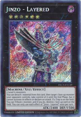 Jinzo - Layered [DLCS-EN149] Secret Rare | Galactic Gamez