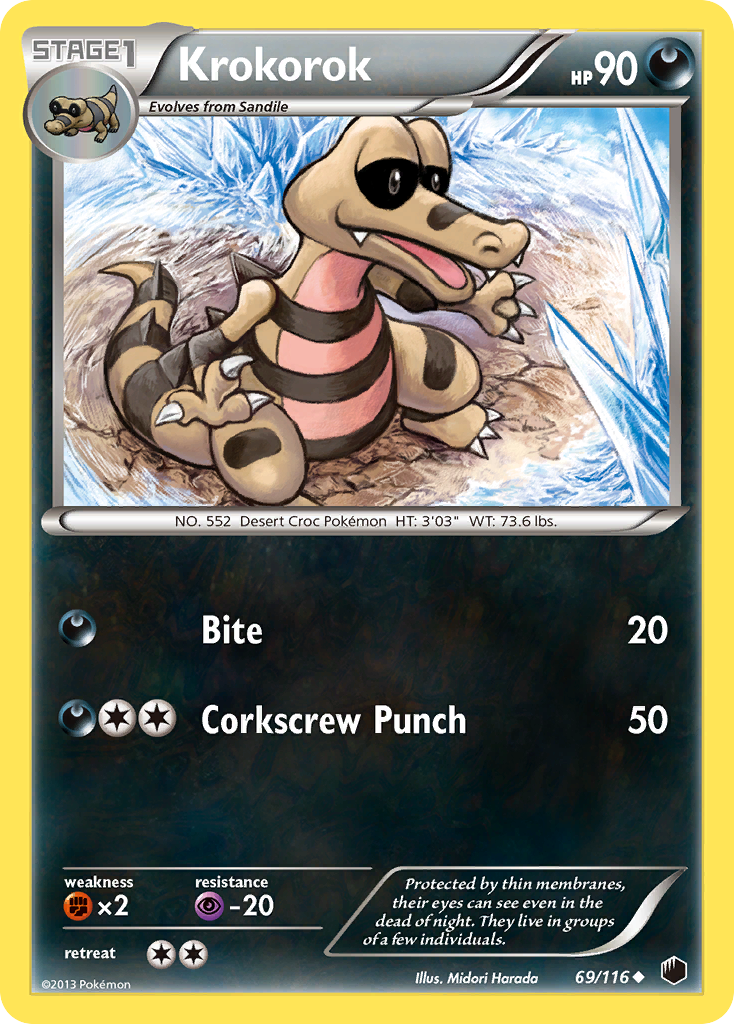 Krokorok (69/116) [Black & White: Plasma Freeze] | Galactic Gamez