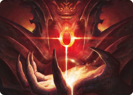 Sol Ring Art Card [The Lord of the Rings: Tales of Middle-earth Art Series] | Galactic Gamez