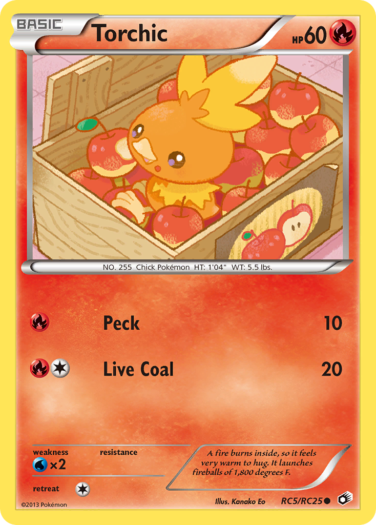 Torchic (RC5/RC25) [Black & White: Legendary Treasures] | Galactic Gamez