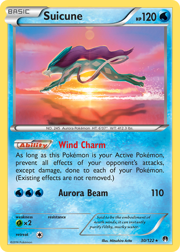 Suicune (30/122) [XY: BREAKpoint] | Galactic Gamez