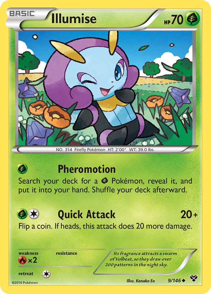 Illumise (9/146) [XY: Base Set] | Galactic Gamez