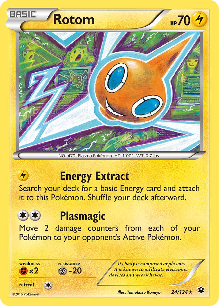 Rotom (24/124) [XY: Fates Collide] | Galactic Gamez