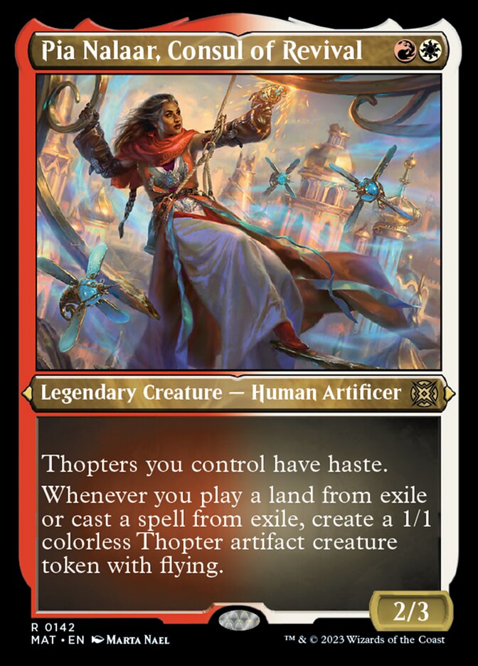 Pia Nalaar, Consul of Revival (Foil Etched) [March of the Machine: The Aftermath] | Galactic Gamez