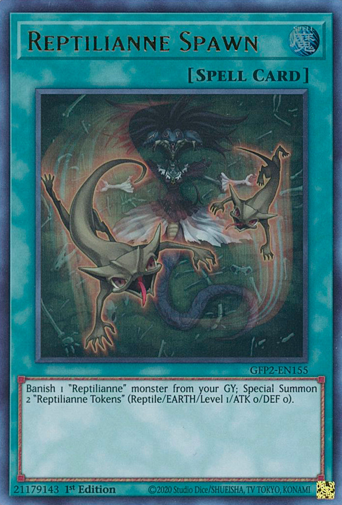 Reptilianne Spawn [GFP2-EN155] Ultra Rare | Galactic Gamez